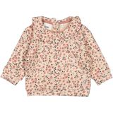 Feetje - Woodland Bloom - Sweater - Zacht Katoen en Polyester - Met Ruches en Drukknoopsluiting