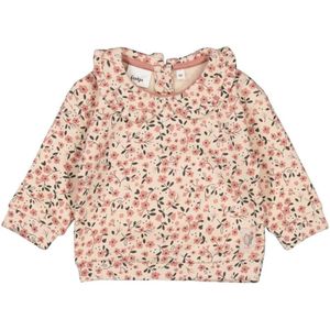 Feetje - Woodland Bloom - Sweater - Zacht Katoen en Polyester - Met Ruches en Drukknoopsluiting
