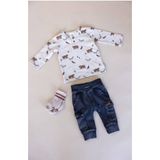 Feetje - Wild World - Longsleeve - Beige