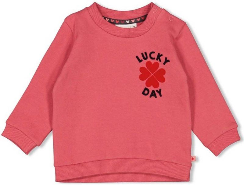 Feetje - Queen of Hearts - Sweater - Roze