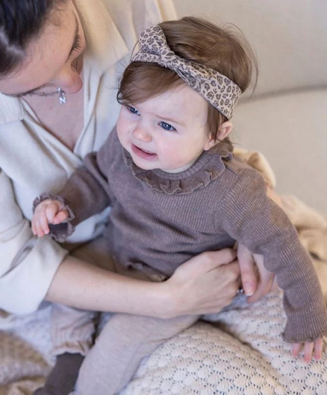 Feetje meisjes longsleeve - Bruin