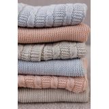 Feetje trui beige met kabels