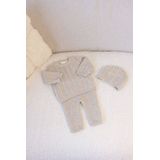 Feetje trui beige met kabels