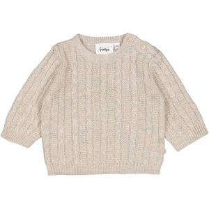 Feetje trui beige met kabels