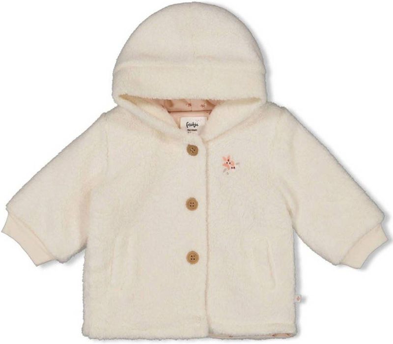 Feetje - Morning Sun - Teddy Jas - Ecru - Met Capuchon