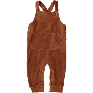 Feetje - Wild World - Tuinbroek - Bruin - Velours Rib