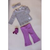 Feetje - Better Together - Broek - Paars - Flared Pasvorm