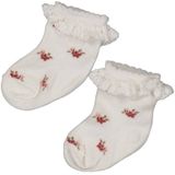 Feetje - Morning Sun - Huissokken - Ecru/Rood