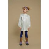 Jubel - Korte Jurk - Zilver - Lange Mouwen - Ronde Hals