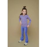 Jubel - Fluwelen Flared Broek - Lila