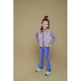 Jubel - Fluwelen Flared Broek - Lila