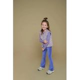 Jubel - Fluwelen Flared Broek - Lila