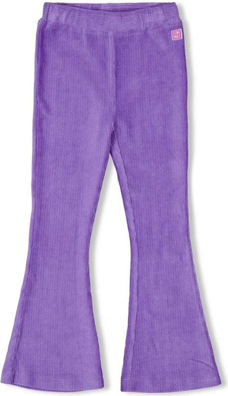 Jubel - Fluwelen Flared Broek - Lila