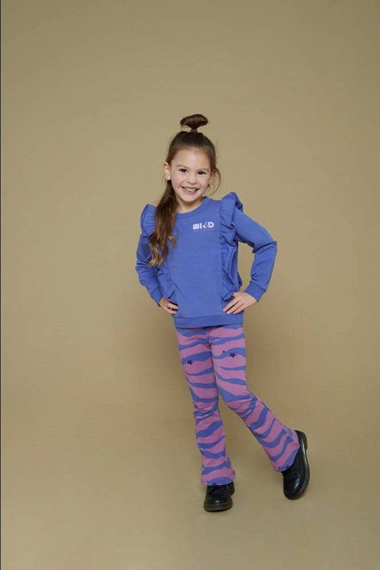 Jubel - Flared Broek - Roze