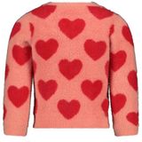 Jubel - Queen Of Hearts - Gebreid Vest - Roze/Rood