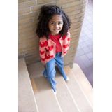 Jubel - Queen Of Hearts - Gebreid Vest - Roze/Rood