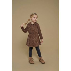 Jubel - Blousejurk - Katoen met Elastaan - Met Ritssluiting - Peter Pan-kraag