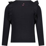 Jubel - Longsleeve - Katoen - Met Ruches en Ronde Hals