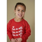 Jubel - Queen Of Hearts - Sweater - Rood/Wit