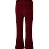Jubel - Fluwelen Flared Broek - Bordeaux - Comfortabel