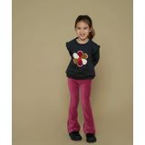 Jubel - Fluwelen Flared Legging - Paars