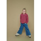 Jubel - Queen Of Hearts - Wide Leg Jeans - Medium Blue Denim