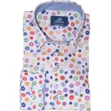 Culture - Heren Overhemd - Multi Colour Fruit Dessin - 100% Katoen