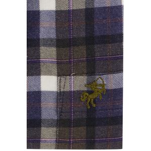 Eden Valley - Overhemd - Paars - Normale Fit - Katoen