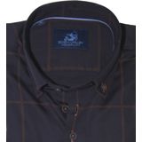 Eden Valley - Geruit Overhemd - Donkerblauw - 514824