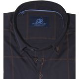 Eden Valley - Geruit Overhemd - Donkerblauw - 514824