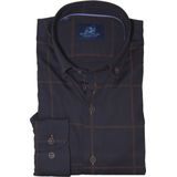 Eden Valley - Geruit Overhemd - Donkerblauw - 514824