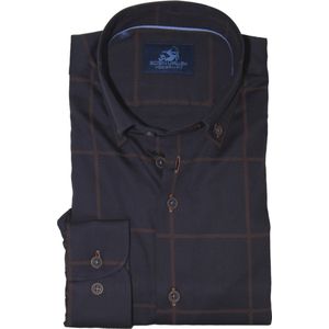 Eden Valley - Geruit Overhemd - Modern Fit - 97% Katoen - Kleur 39