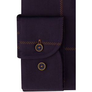 Eden Valley casual overhemd paars