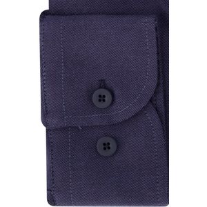 Eden Valley overhemd regular fit donkerblauw katoen