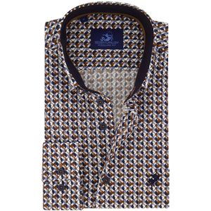 Eden Valley - Casual Overhemd - Blauw - 100% Katoen