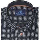 Eden Valley - 514960-20 - Heren Overhemd - Zwart - Modern Fit