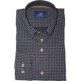 Eden Valley - 514960-20 - Heren Overhemd - Zwart - Modern Fit