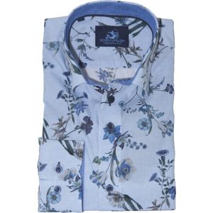Eden Valley Gebloemd Overhemd Lange mouw - 216065 Modern fit