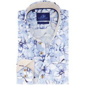 Eden Valley - Overhemd - Blauw - 100% Katoen