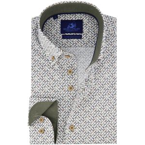 Eden Valley - Overhemd - Groen - Katoen