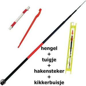 Bolu Witvis Hengelset - Telescoophengel - 400 cm