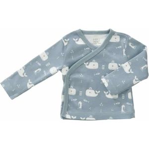 Fresk Wikkelvestje Whale Blue Fog