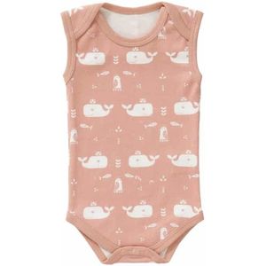 Fresk Romper Zonder Mouw Whale Mellow Rose