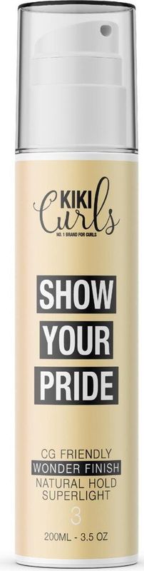 Kiki Curls - Wonder Finish - Haarcrème - GC Vriendelijk - 200ml
