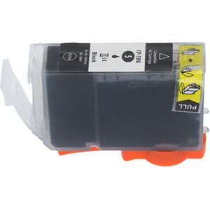 PrintAbout - Inktcartridge PGI-5BK - Zwart - Geschikt voor Canon