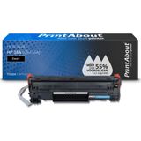 PrintAbout  Toner 36A (CB436A) Zwart geschikt voor HP