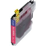 PrintAbout huismerk Inktcartridge LC-980M Magenta Geschikt voor Brother