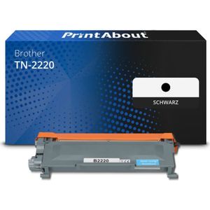 Toner kompatibel mit Brother TN-2220 - Schwarz - Hohe Kapazität