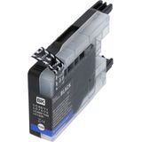 PrintAbout huismerk Inktcartridge LC-1240BK Zwart Geschikt voor Brother