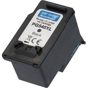 PrintAbout  Inktcartridge PG-540 XL Zwart Hoge capaciteit geschikt voor Canon